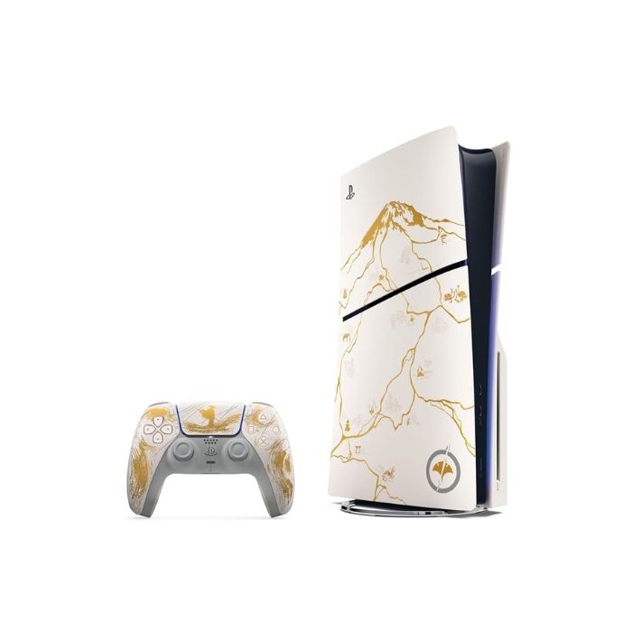 کنسول بازی PS5 slim باندل Ghost Of Yotei Black Limited Edition