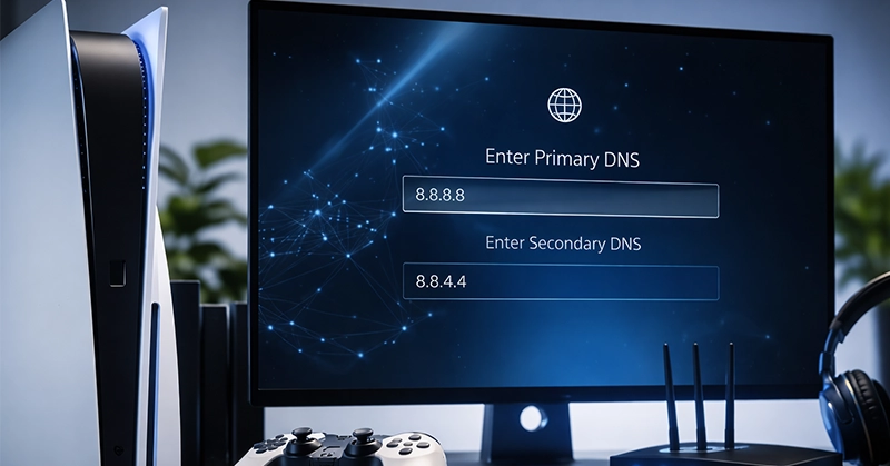 بهترین تنظیمات DNS برای PS5